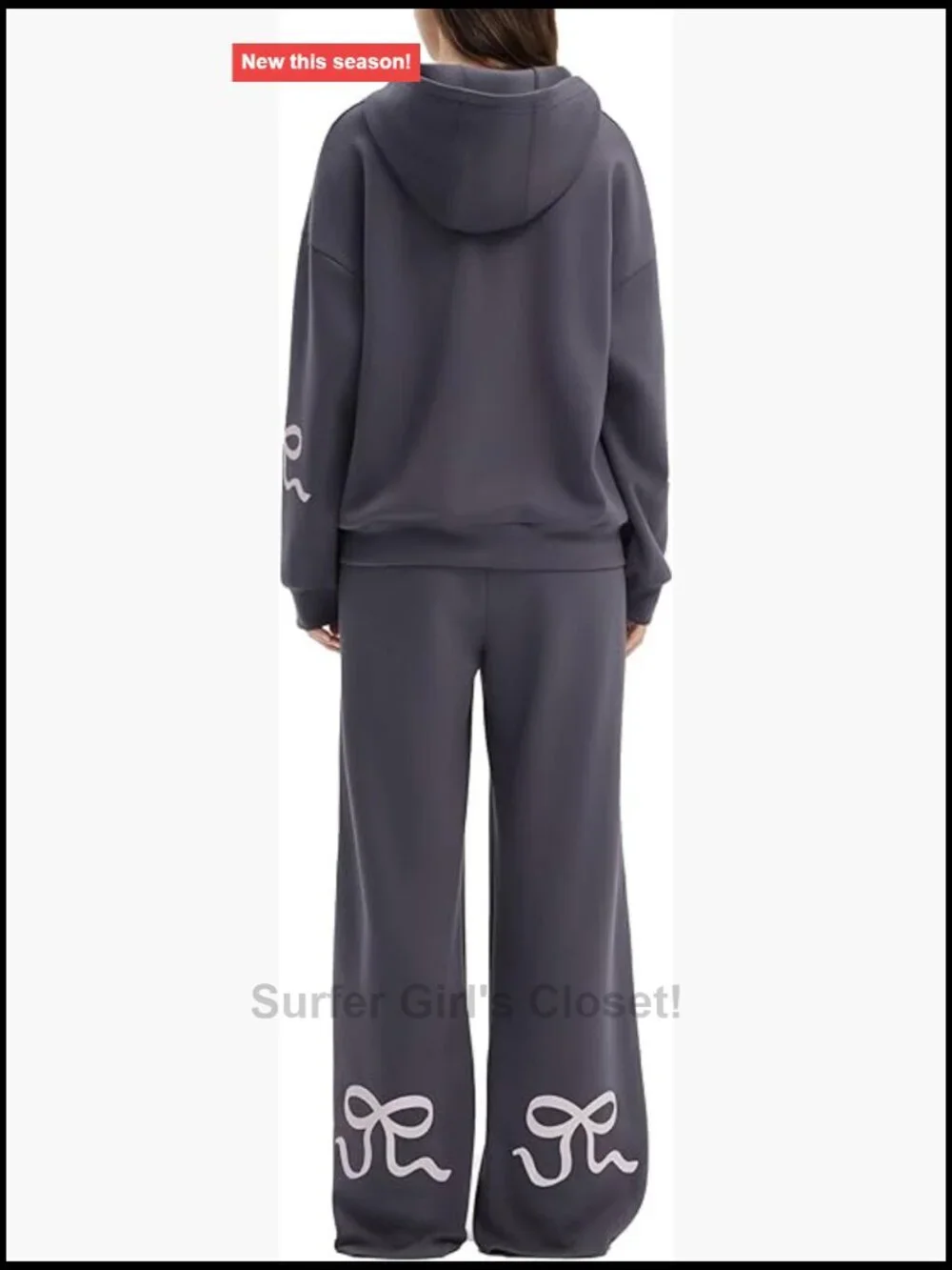 Soft Modal Oversized 2 Piece Hoodie and Jogger Set Lounge